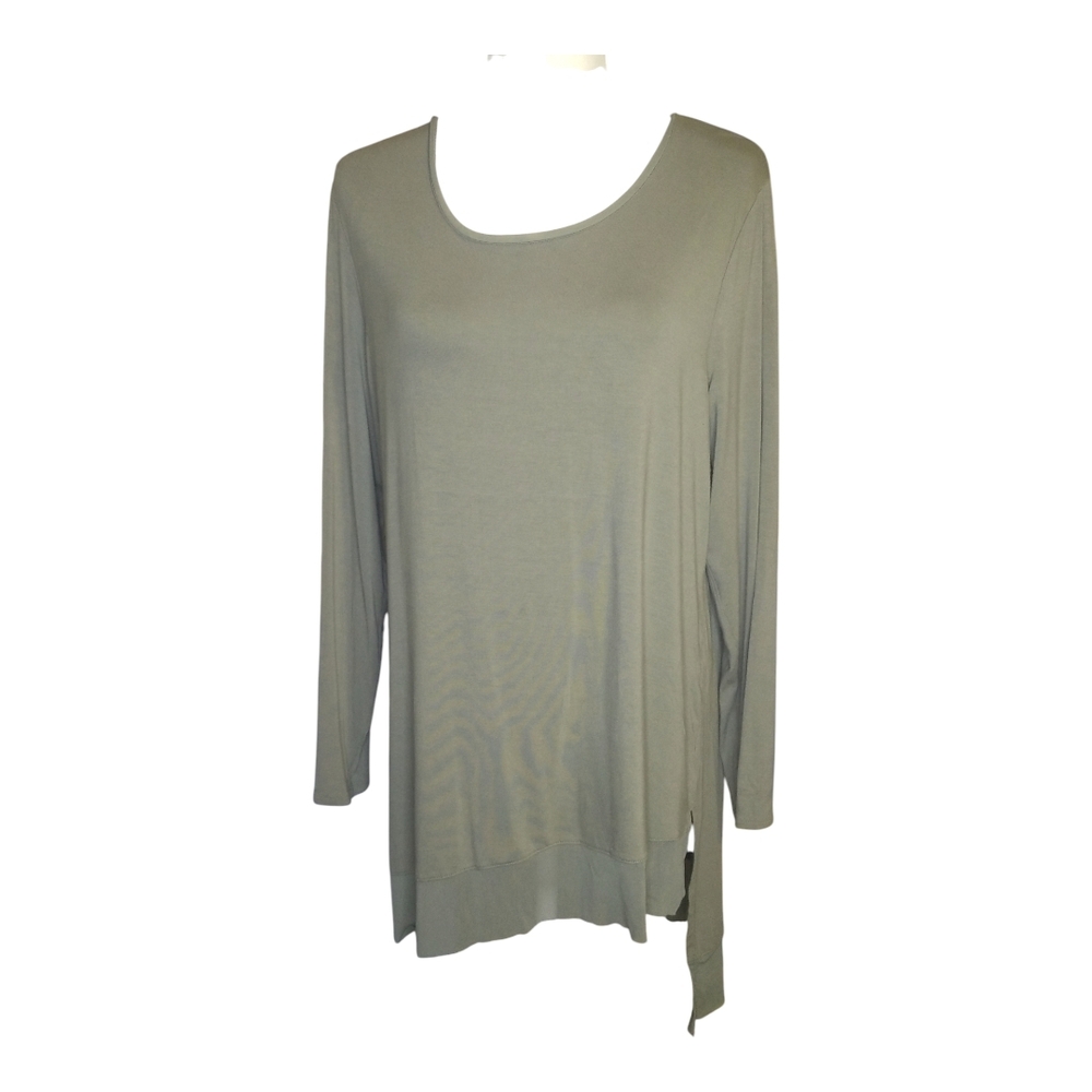Chico's Olive Long Sleeve Tunic